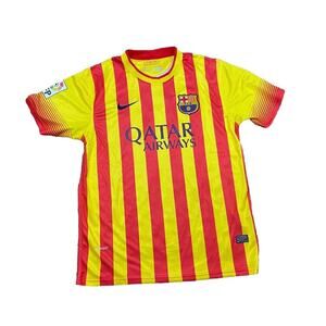 F.C Barcelona | Men’s Large Alternative Yellow/ Red Jersey